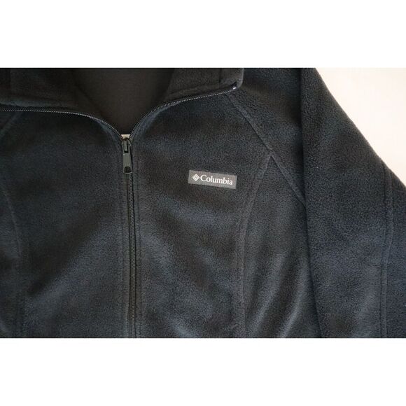 Columbia WL6439 Women's Sz L Black Benton Springs Full Zip Fleece Jacket - Picture 5 of 8